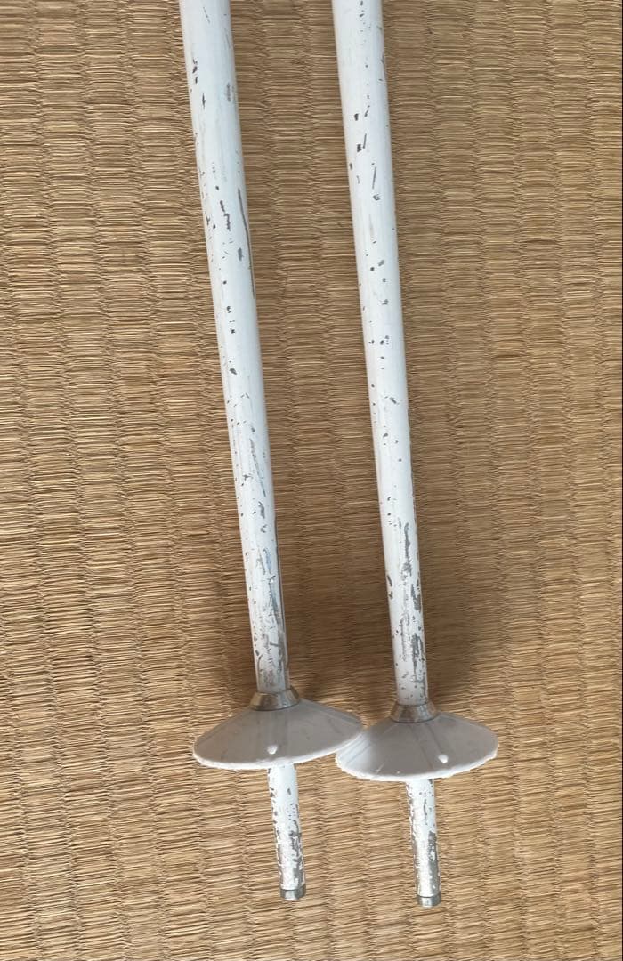 ROXY スキー板 148cm ストック付き95cm