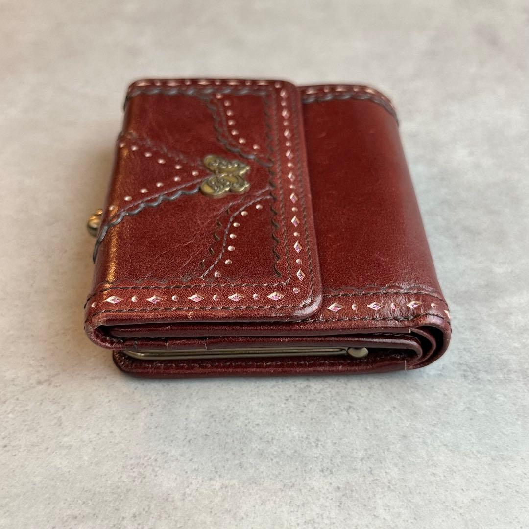 小物 Y2K ANNA SUI Butterfly Gamaguchi wallet