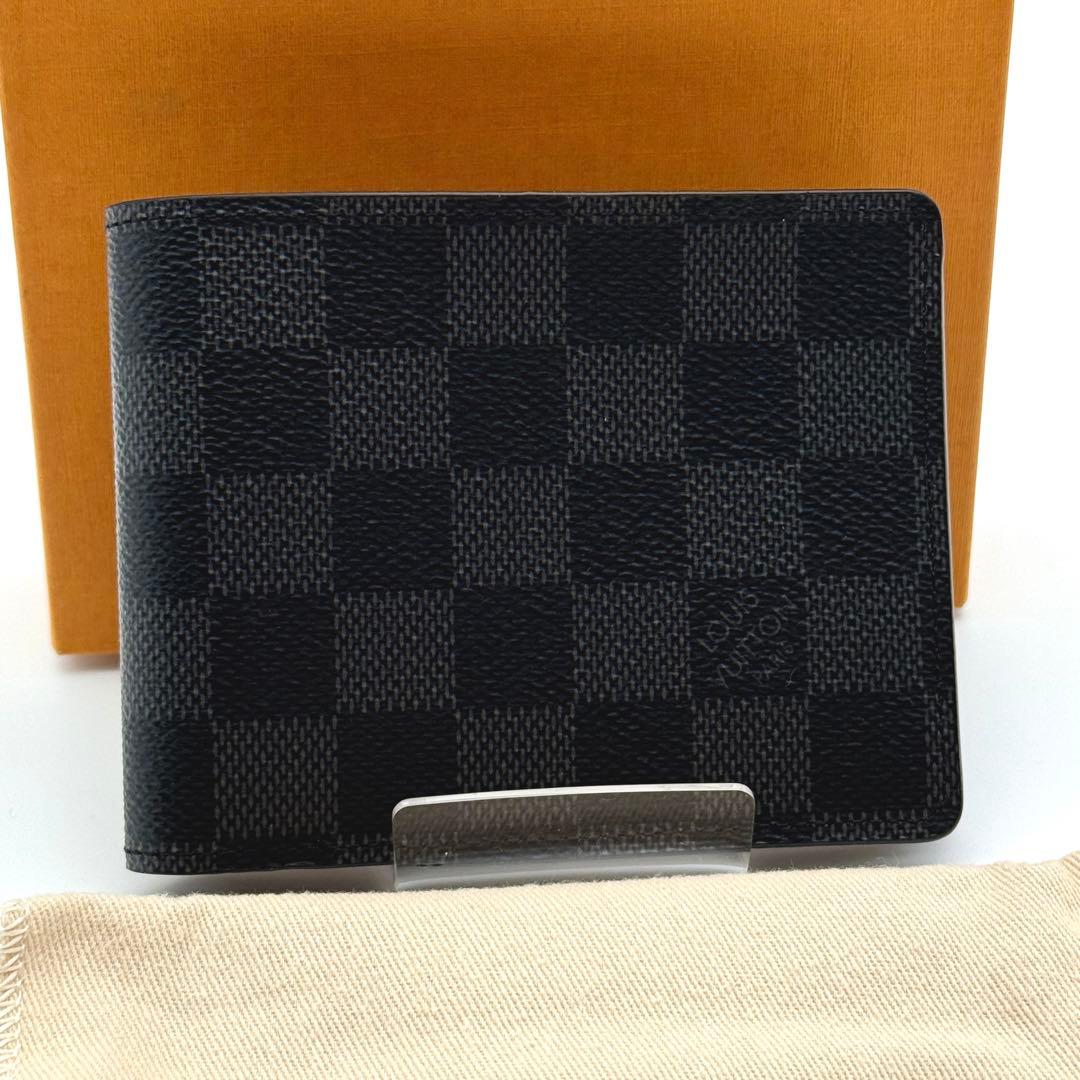 新品 ルイヴィトン ダミエ グラフィット ポルトフォイユ ミュルティプル 財布