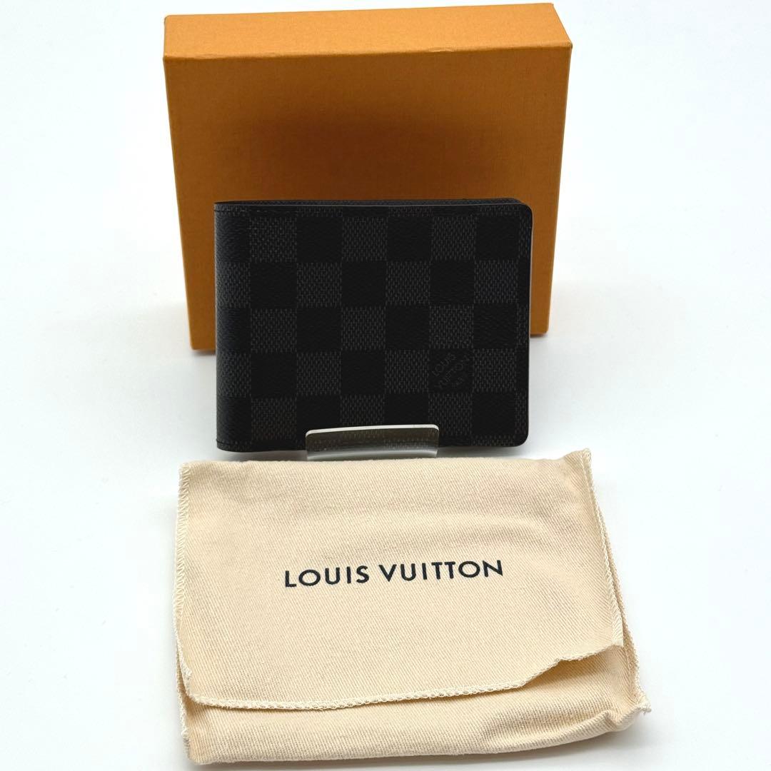 新品 ルイヴィトン ダミエ グラフィット ポルトフォイユ ミュルティプル 財布