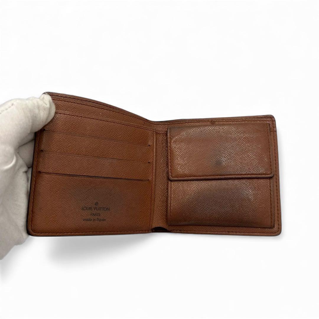 【美品】ルイヴィトン ポルトフォイユ マルコ 財布 モノグラム CA1902