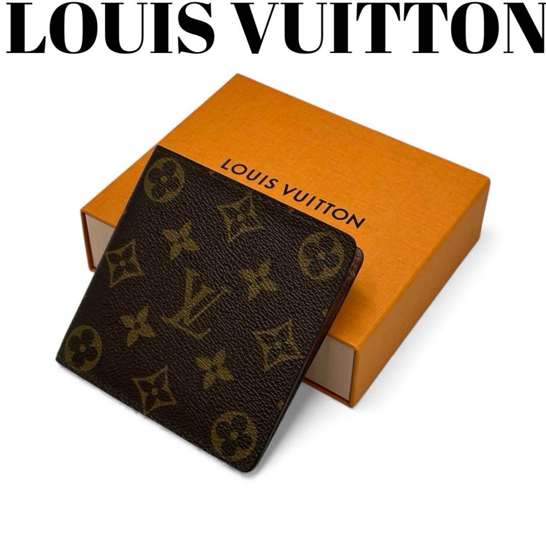 【美品】ルイヴィトン ポルトフォイユ マルコ 財布 モノグラム CA1902