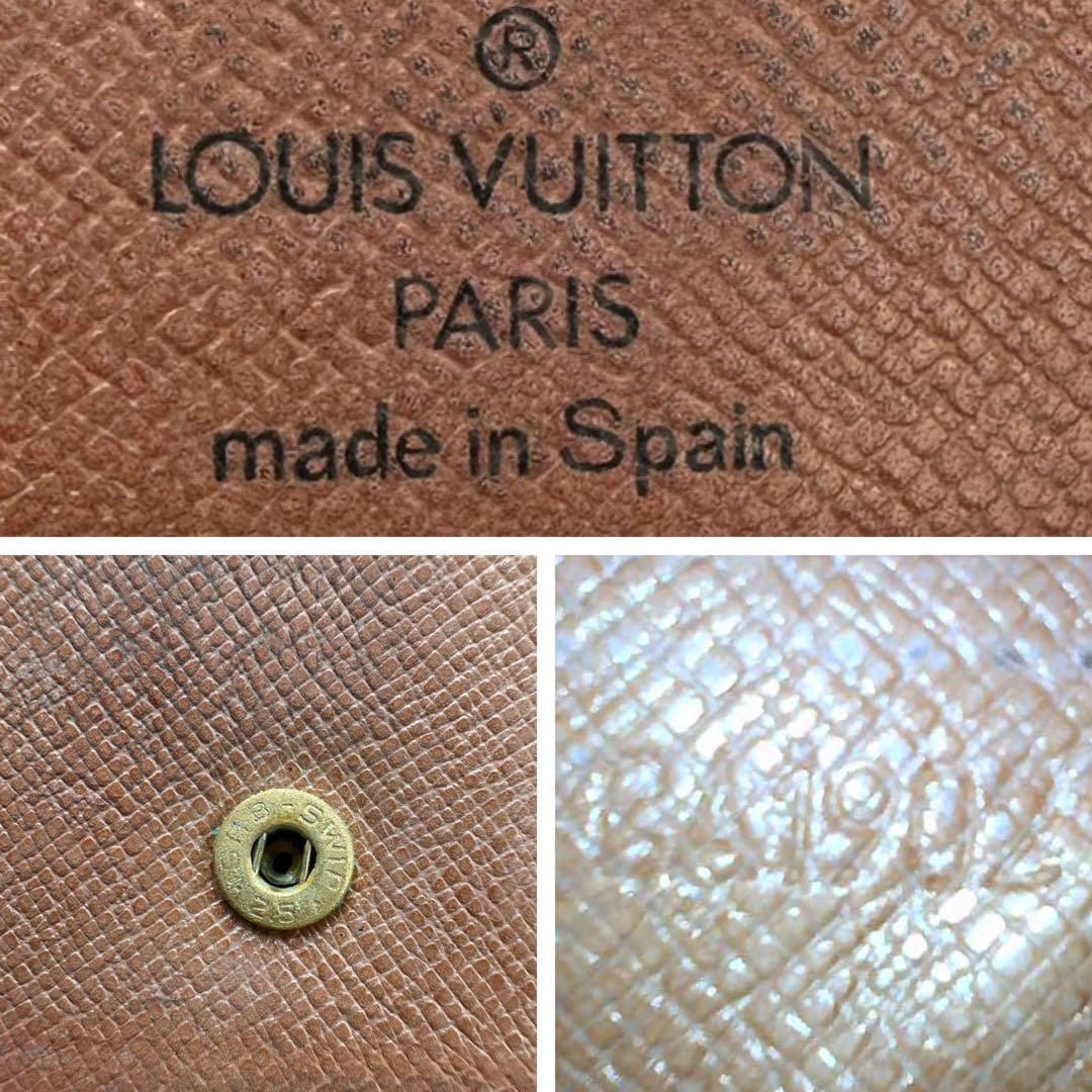 【美品】ルイヴィトン ポルトフォイユ マルコ 財布 モノグラム CA1902