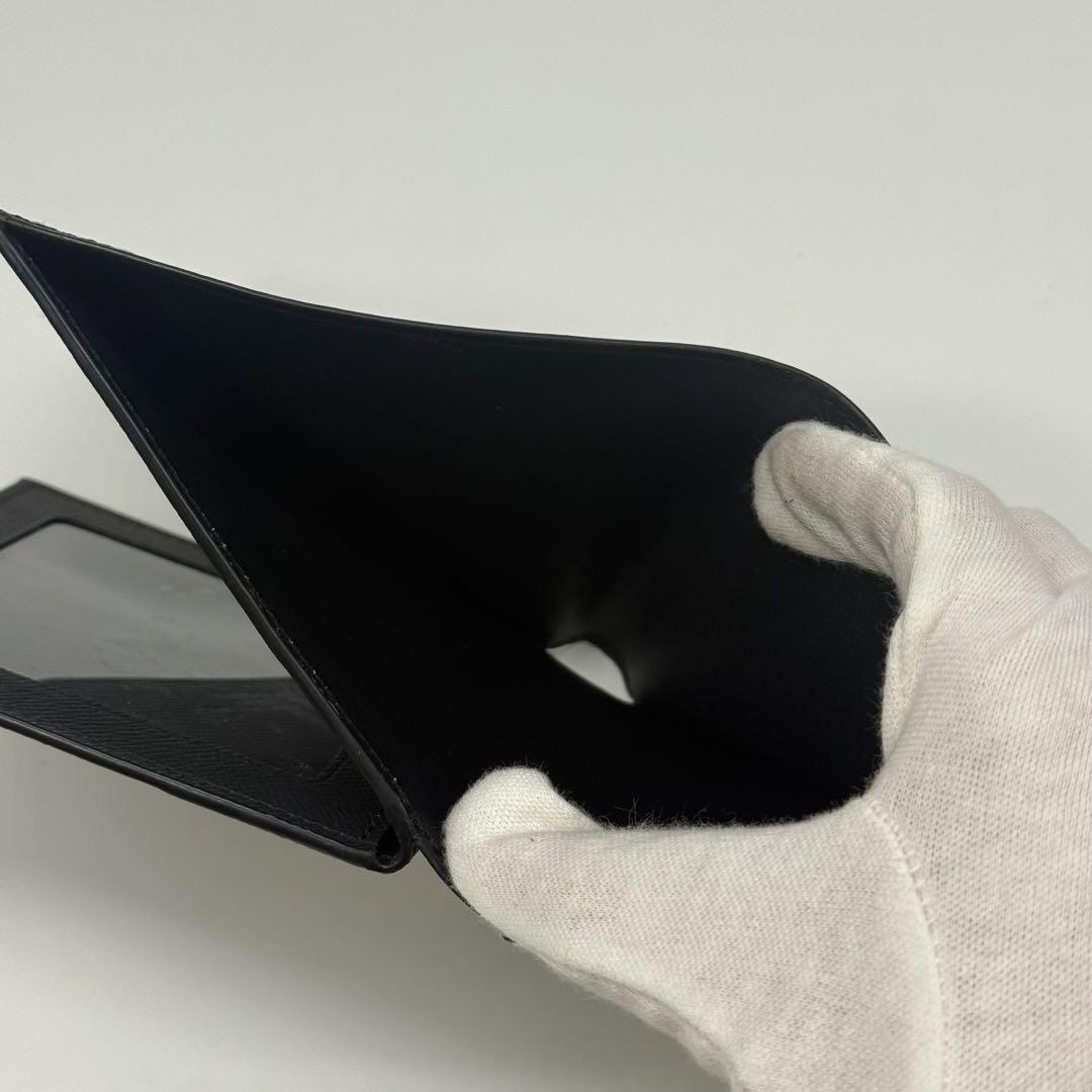 超極美品 IC内蔵 現行モデル✨ルイヴィトン タイガ アメリゴ 二つ折り財布 黒