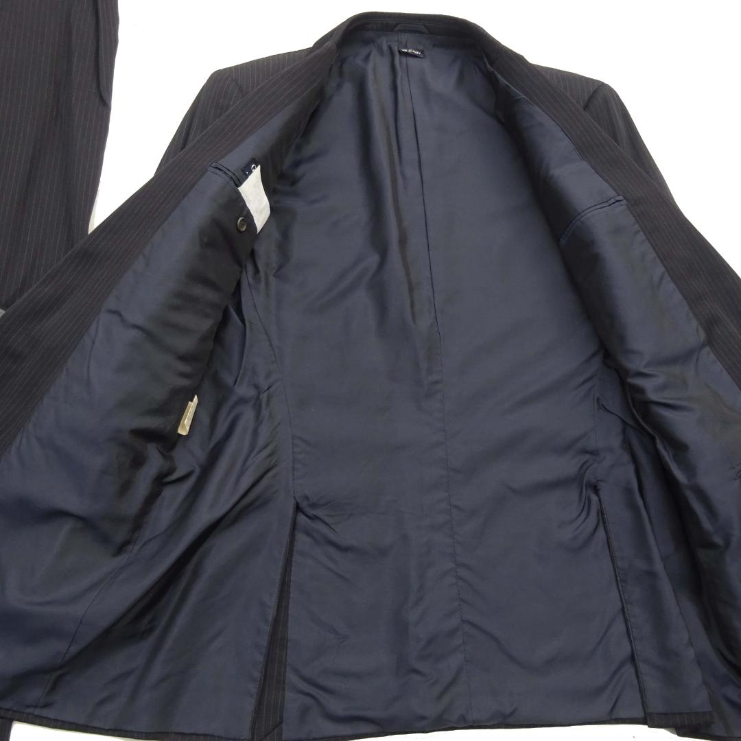 90sジョルジオアルマーニクラシコウールスーツセットアップ上下50ハンガー付き