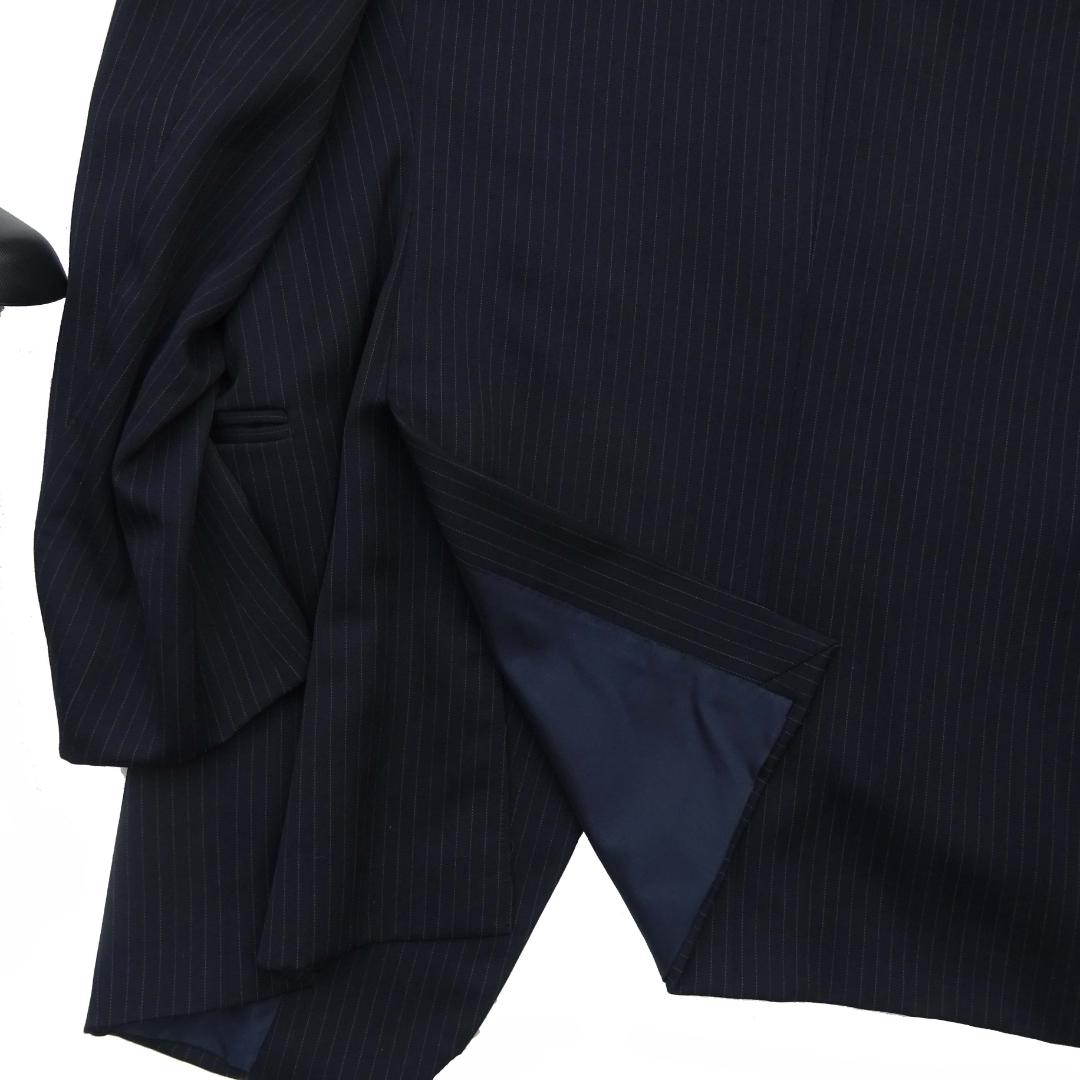 90sジョルジオアルマーニクラシコウールスーツセットアップ上下50ハンガー付き