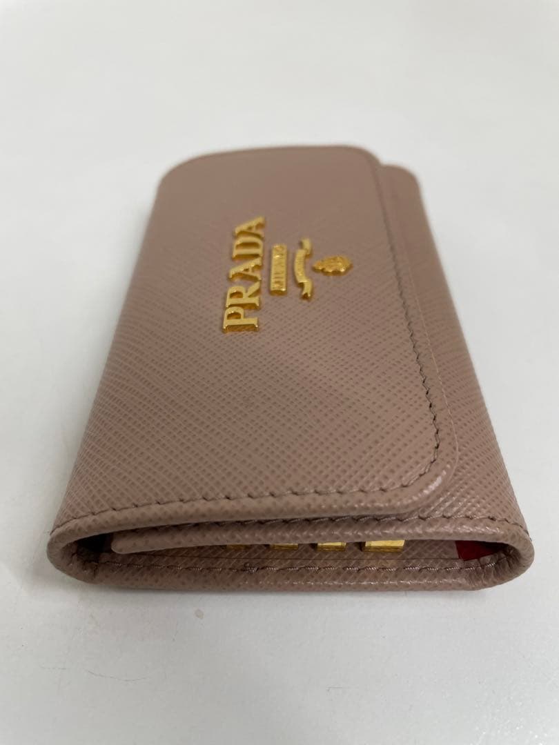 ［9354］PRADA プラダ　4連　キーケース
