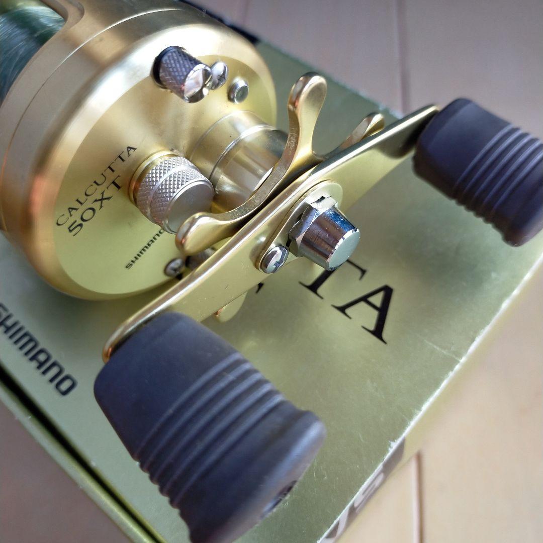 SHIMANO CALCUTTA 50XT ゴールド ベイトリール