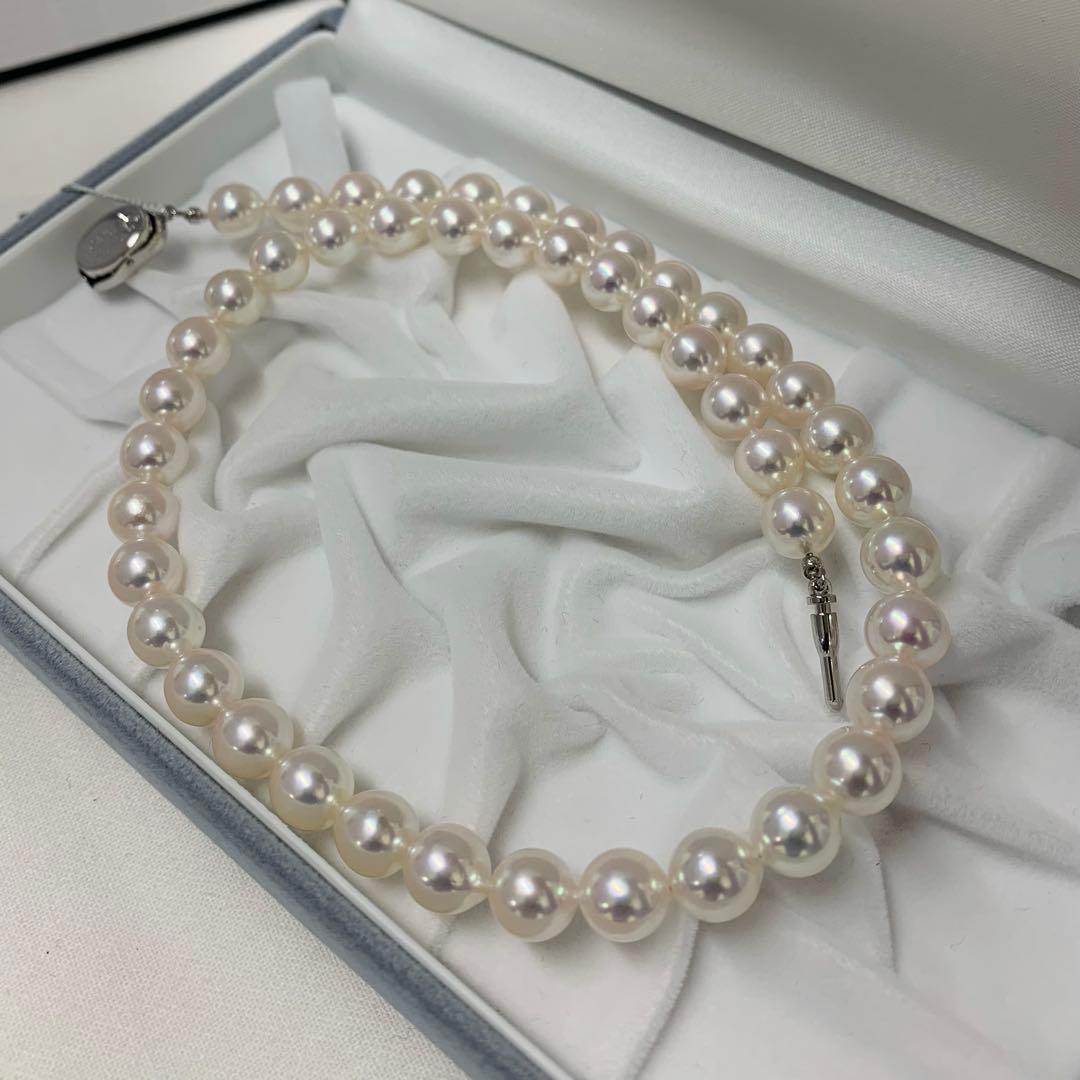 大人気　テリ最強　テリが特選真珠クラス　オーロラロゼプレミアム　8-8.5mm