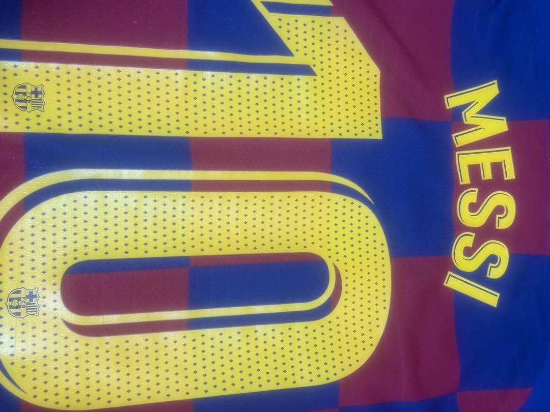 【メッシ着用サイズ】19-20 バルセロナ メッシ　オーセンティックユ