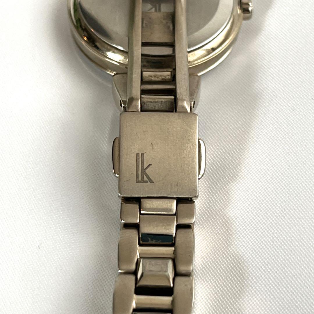 稼動品　セイコー　ルキア　腕時計　ソーラー　シェル文字盤　ゴールド　レディース