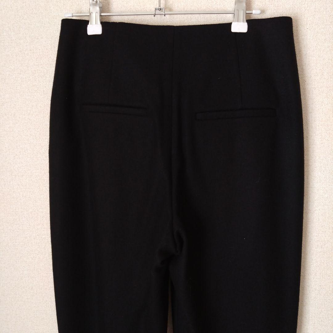 Theory　洗えるあったかウールパンツ（ブラック）