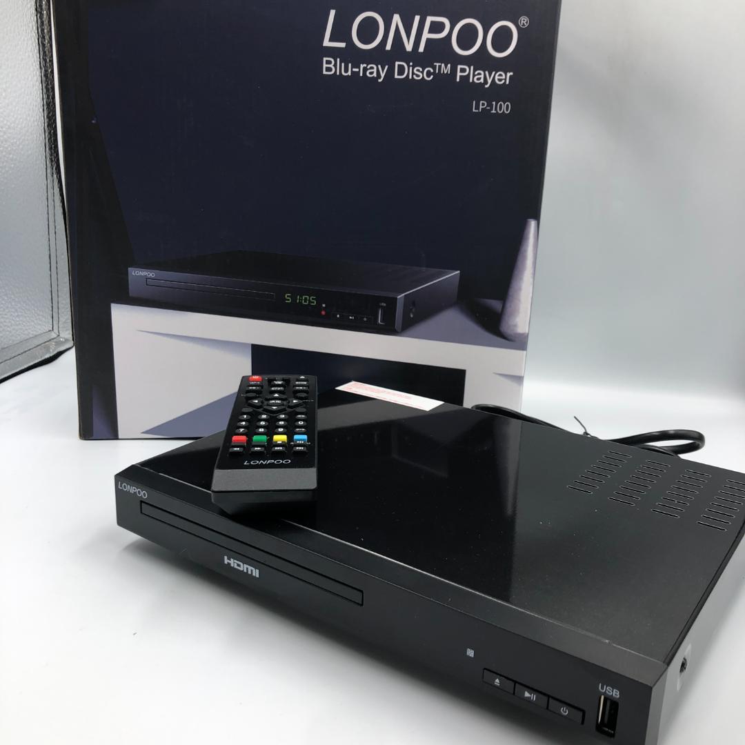 LONPOO DVD ブルーレイプレーヤー/Y30275-C1