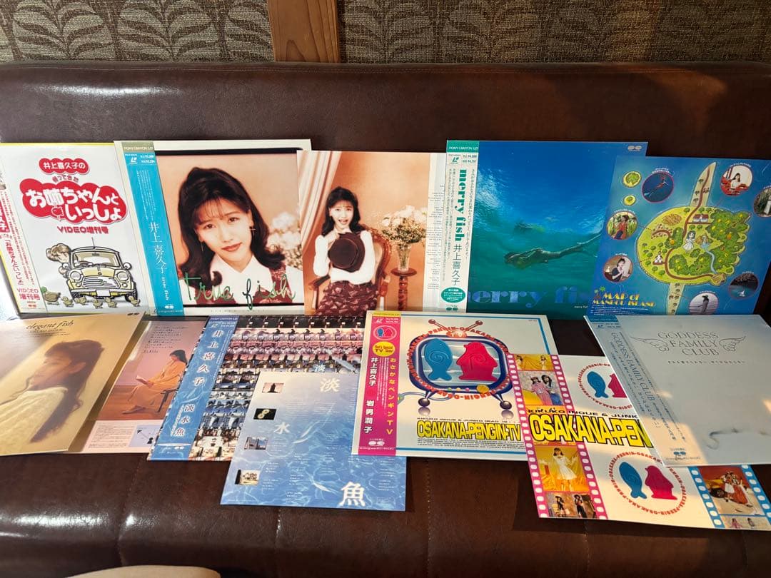 帯付新品並LD★井上喜久子7枚GODDESS FAMILY CLUB冬馬由美～他