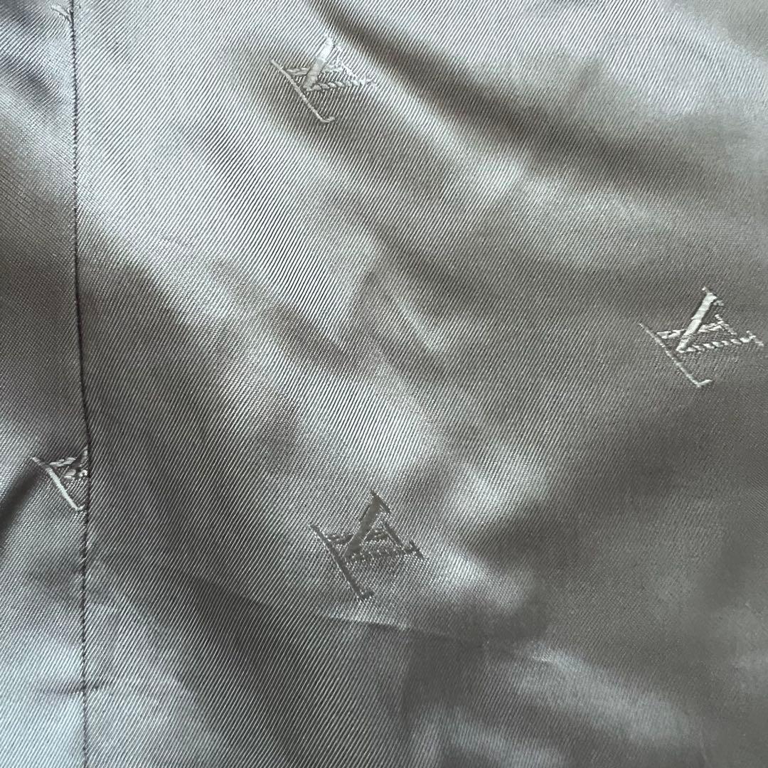 ルイヴィトン セットアップ スーツ 3釦 ブルー コットン XL 50