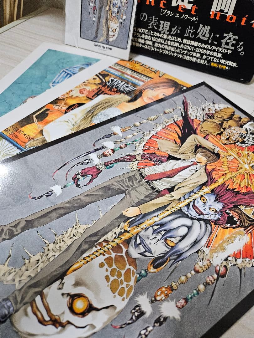 <<DEATH NOTE>>小畑健画集ブランエノワール　特典あり