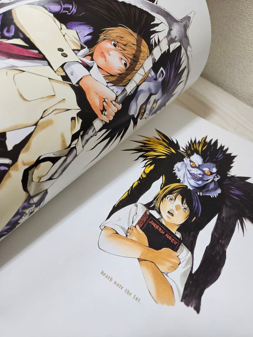 <<DEATH NOTE>>小畑健画集ブランエノワール　特典あり