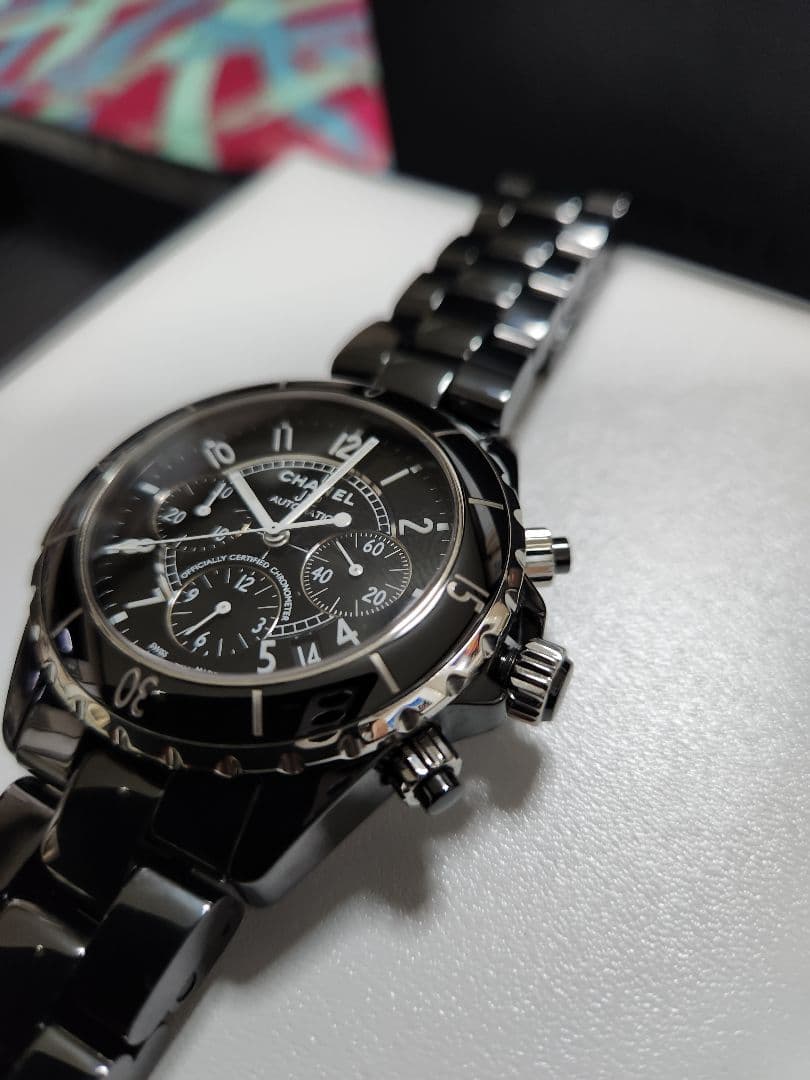 美品　シャネル　CHANEL J12　41mmクロノグラフ 　正規品