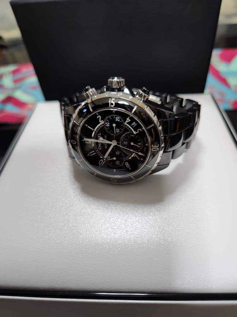 美品　シャネル　CHANEL J12　41mmクロノグラフ 　正規品