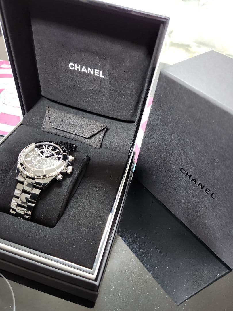 美品　シャネル　CHANEL J12　41mmクロノグラフ 　正規品