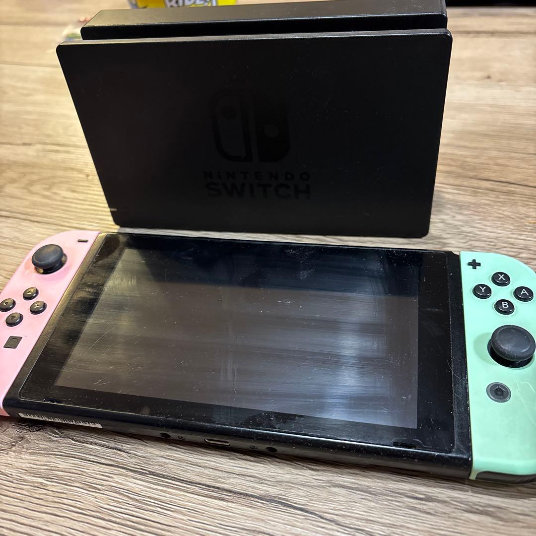 Nintendo Switch 本体 ピンクとミント