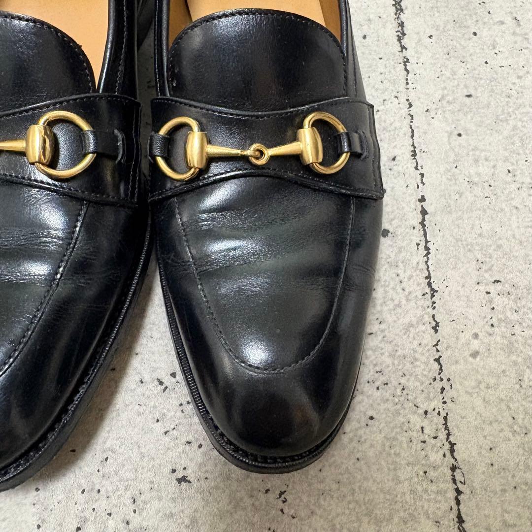 けまま☆美品☆ダブルエイチ☆ビットローファー☆ブラック　西口モデル