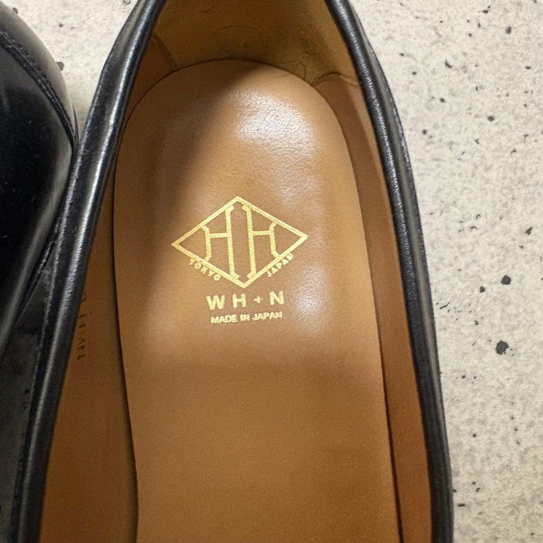 けまま☆美品☆ダブルエイチ☆ビットローファー☆ブラック　西口モデル