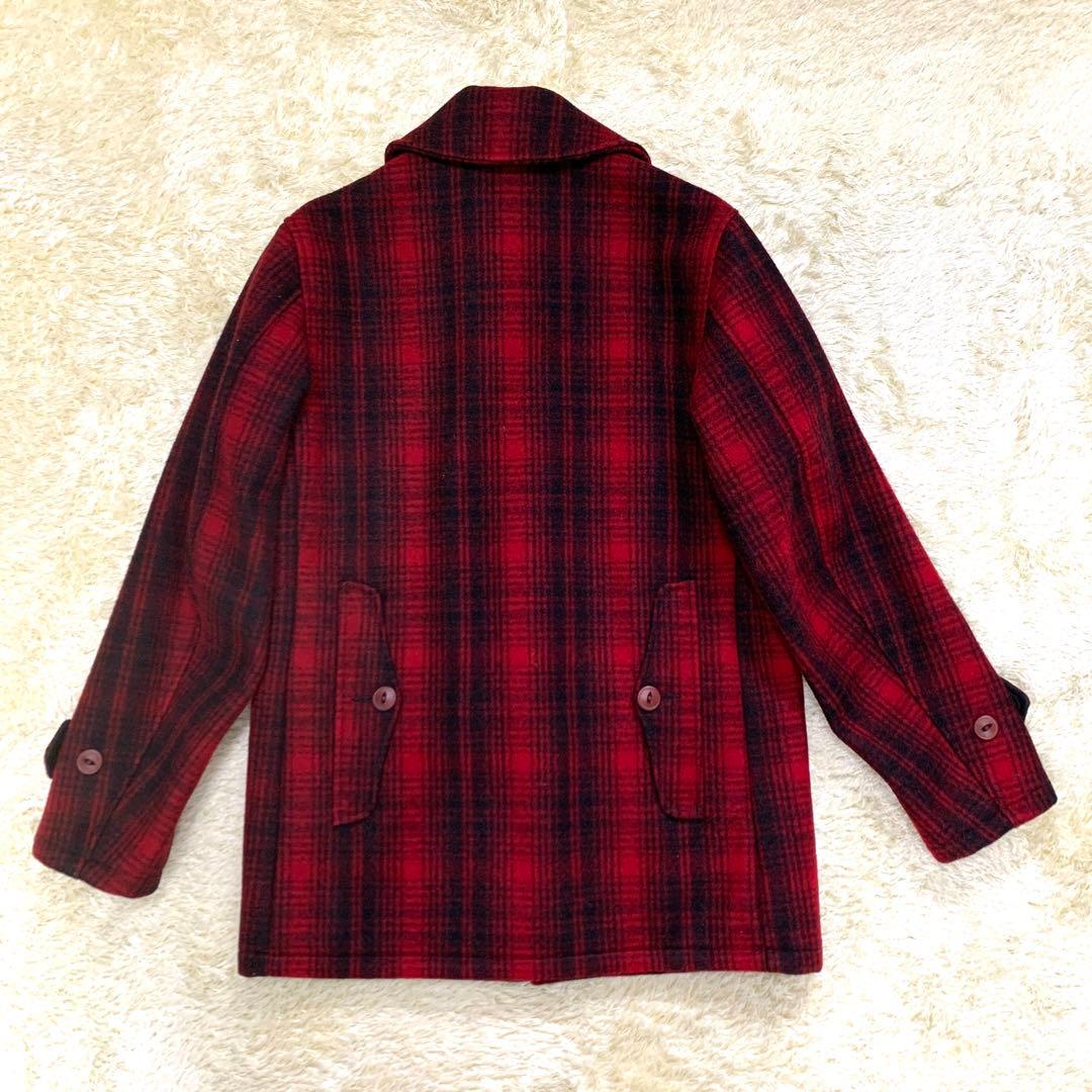【極美品】ウールリッチ　ハンティングジャケット　S　チェック　総柄　イタリア製