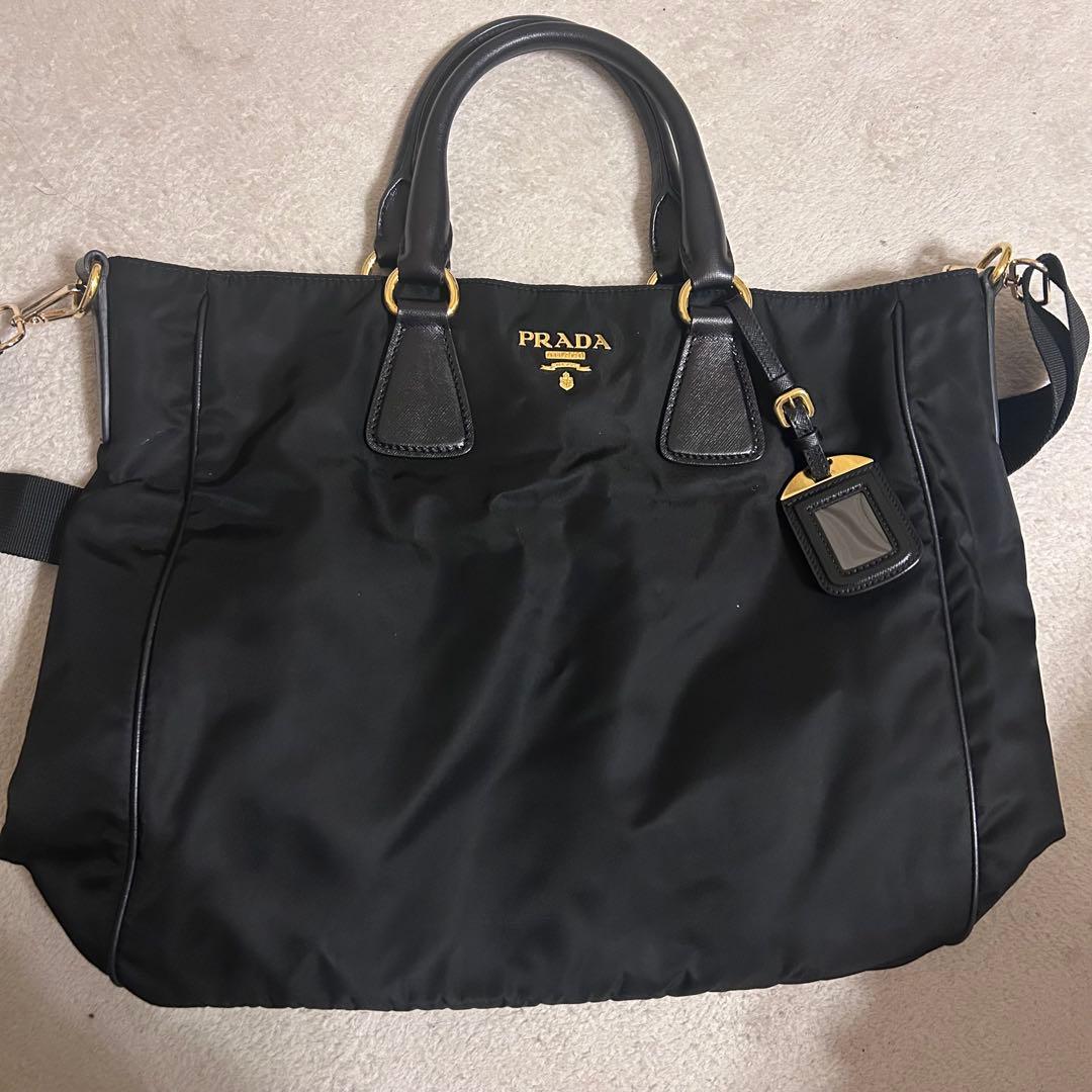 PRADA ナイロン ショルダーバッグ　ショルダーストラップ欠品　BN2326