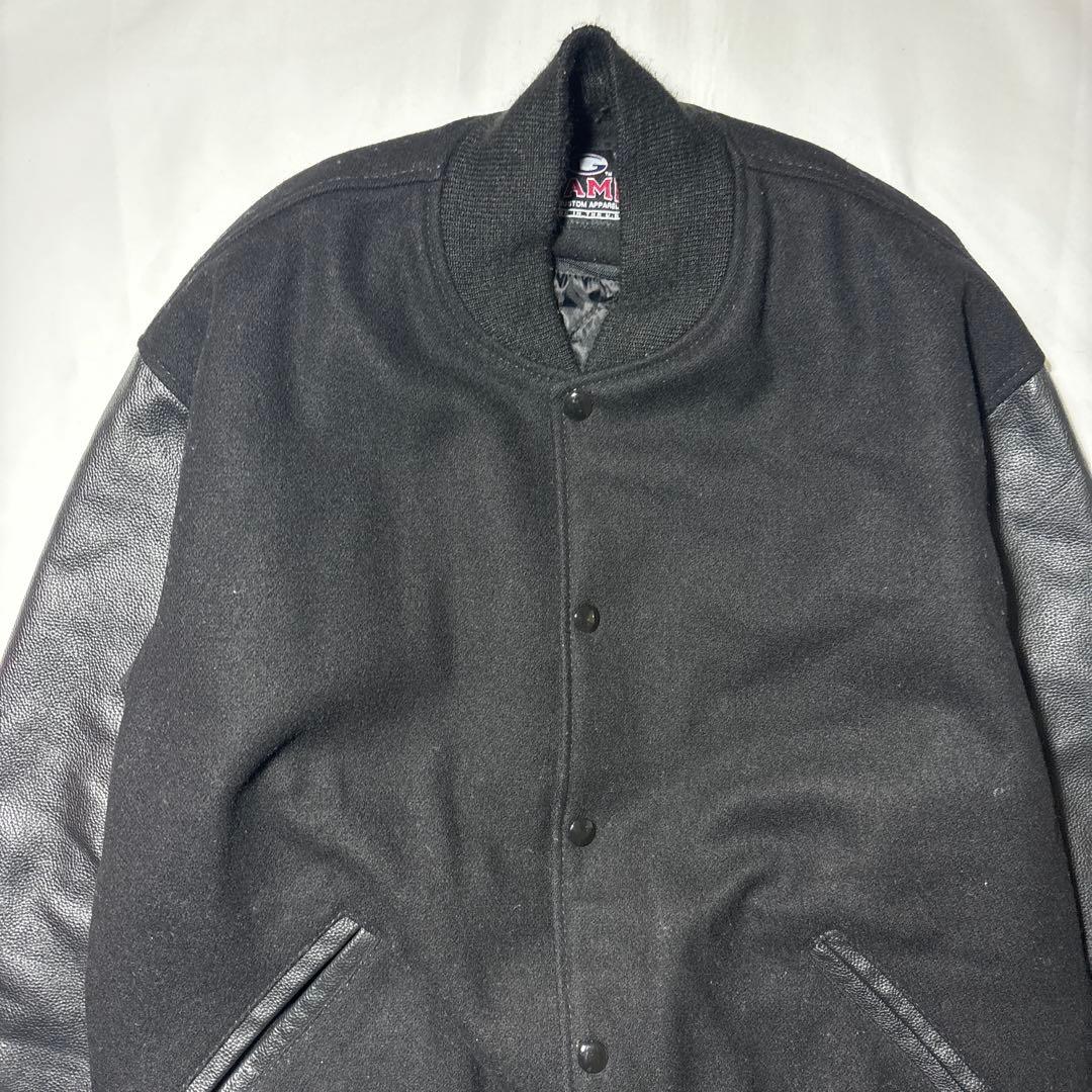 専用　game sportswear スタジャン　ブラック　usa製