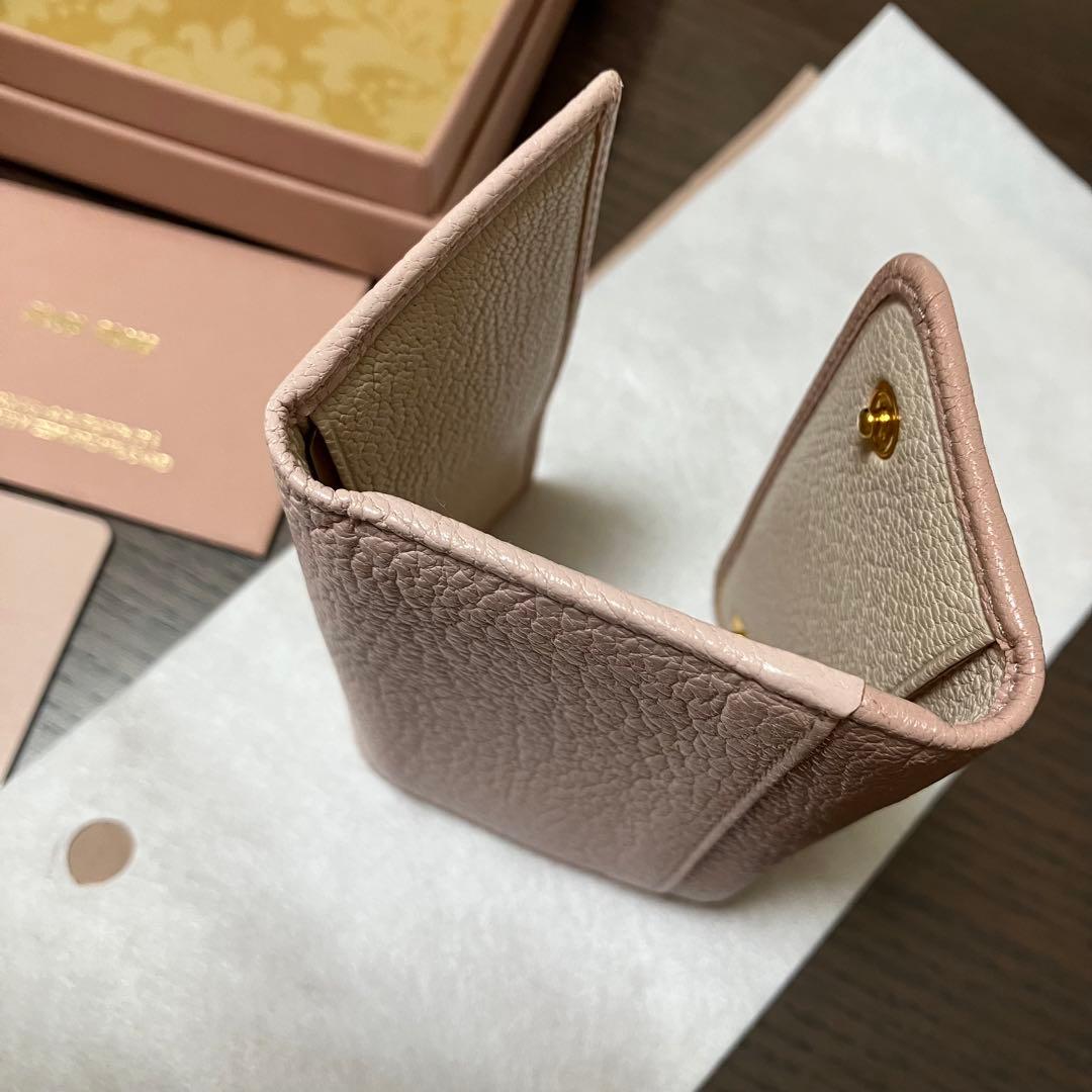 miumiuミュウミュウ リボンのキーケース【新品】