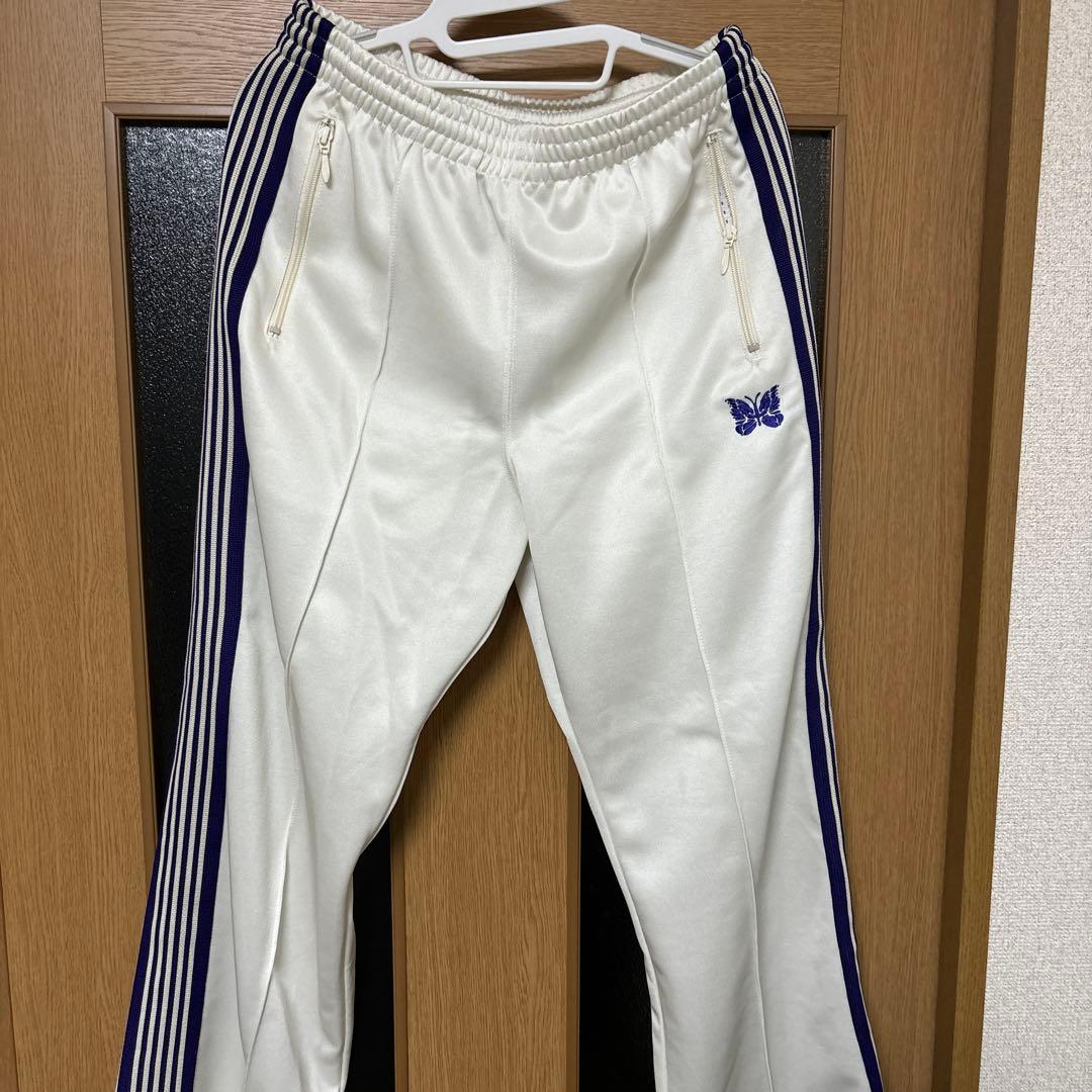 Needles アイスホワイト トラックパンツ M