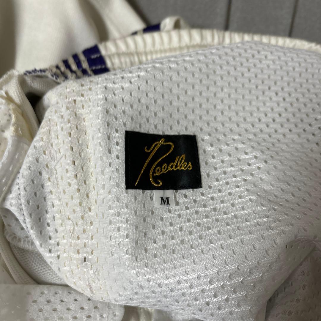 Needles アイスホワイト トラックパンツ M