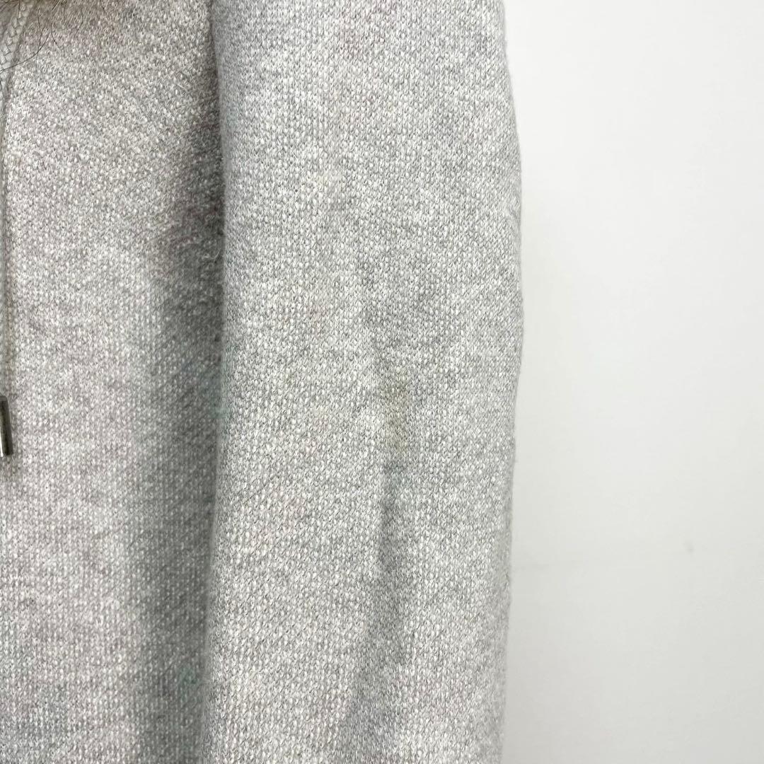 y2k❤️ BURBERRY BLUE LABEL ロゴ ファー ジップパーカー