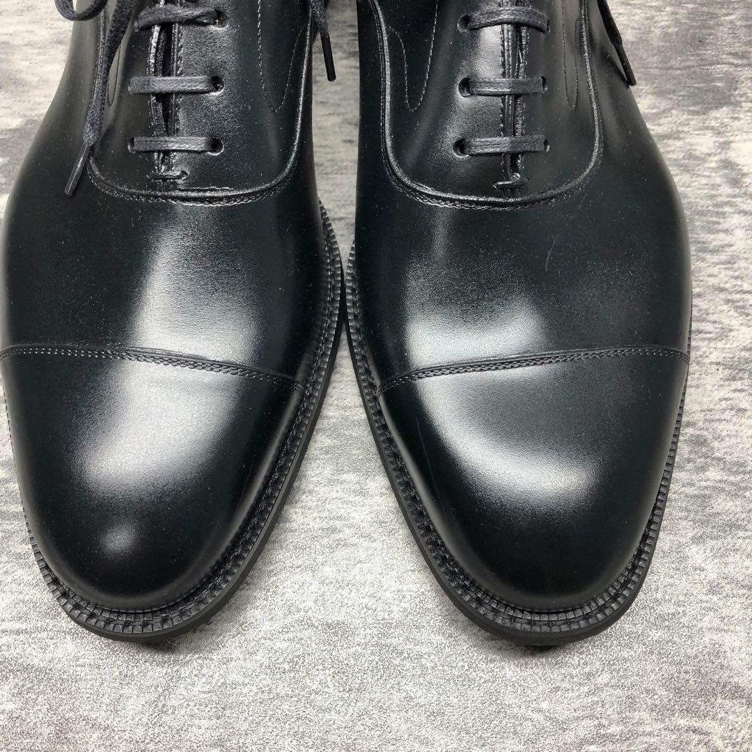 極美品✨防水 友二郎/BOSUI TOMOJIRO ストレートチップ 三陽山長