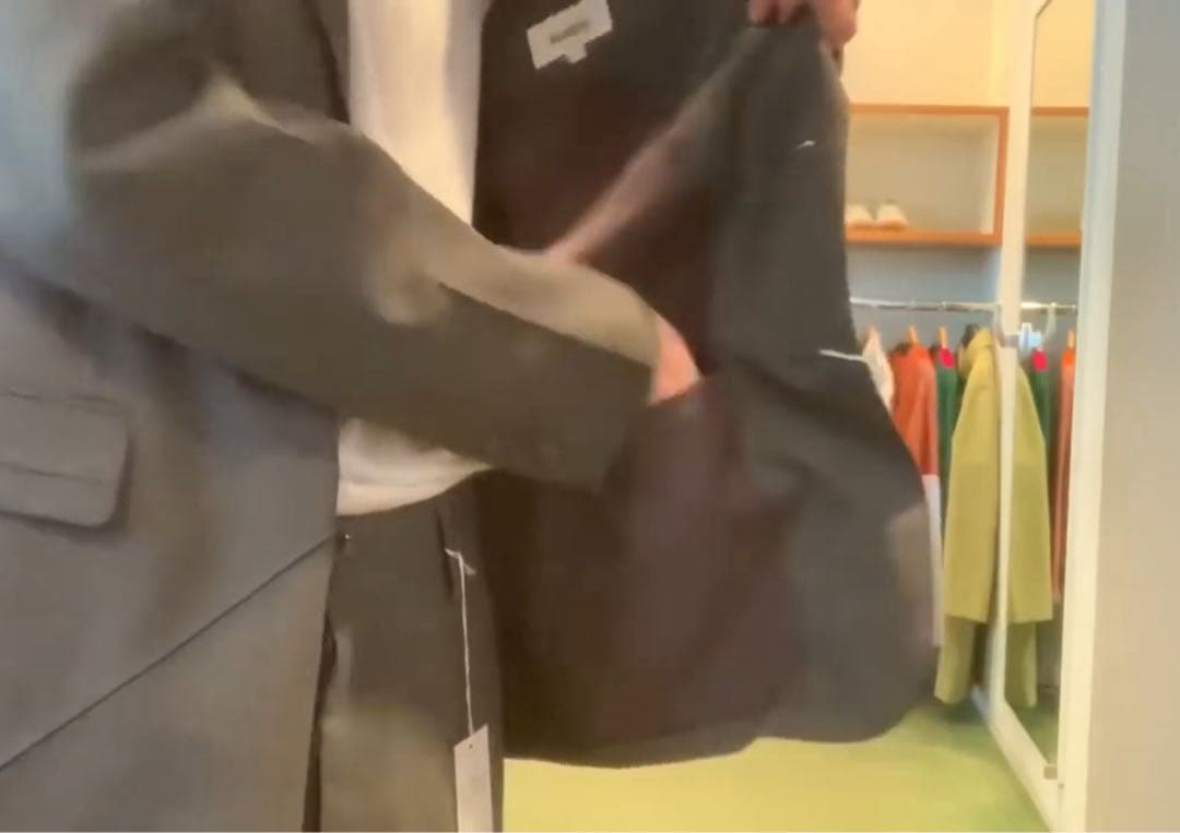 S*k様 kudos 20ss セットアップ チャコールグレー