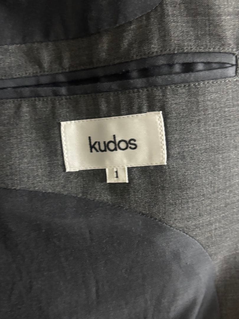 S*k様 kudos 20ss セットアップ チャコールグレー