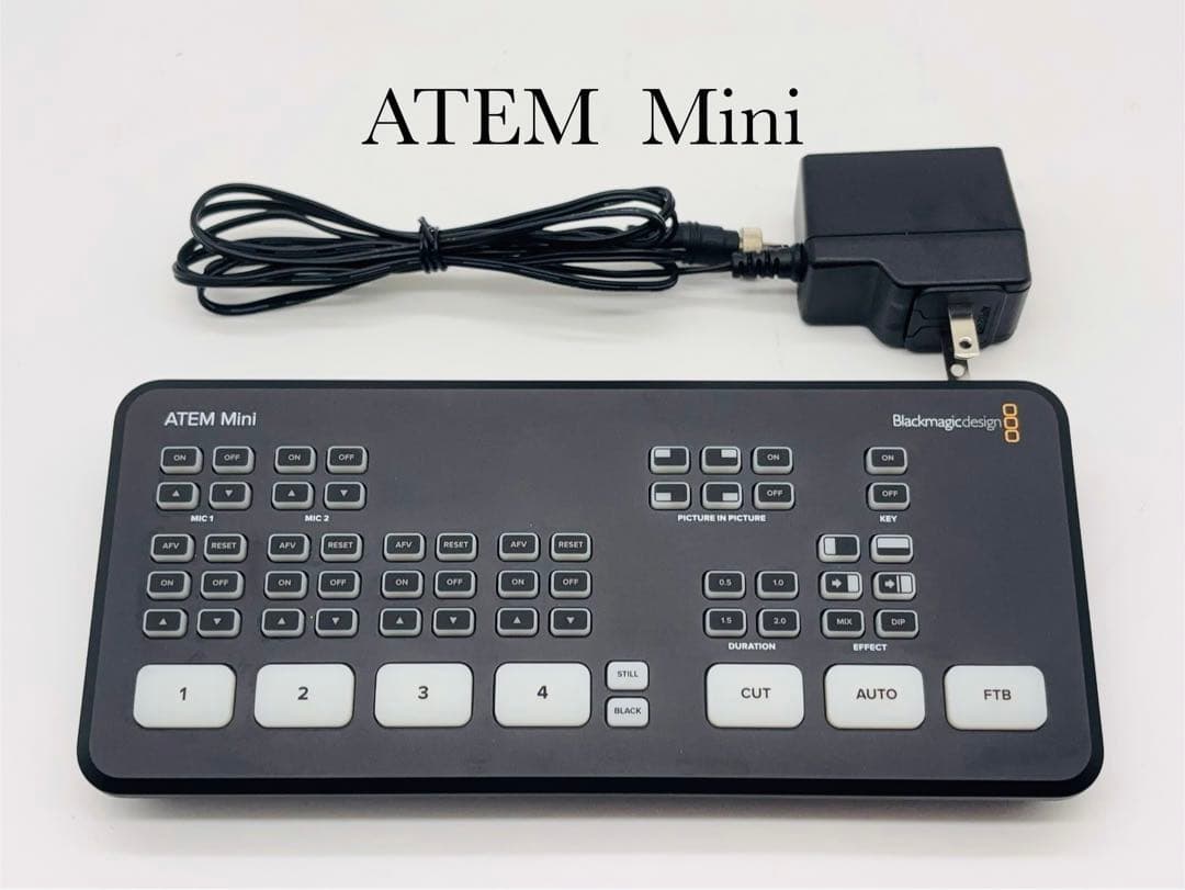 Blackmagic Design ライブスイッチャー ATEM Mini