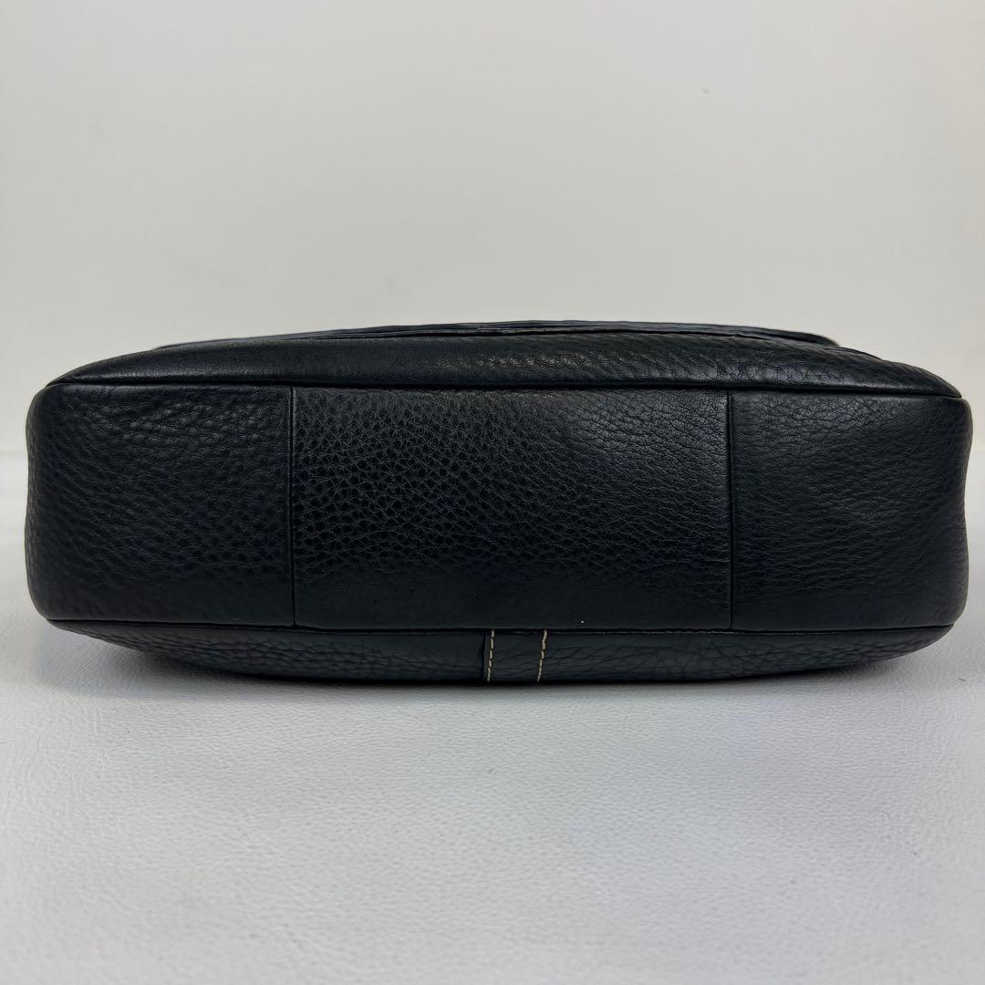 バッグ COACH hobo leather Flap Shoulder Bag y2k