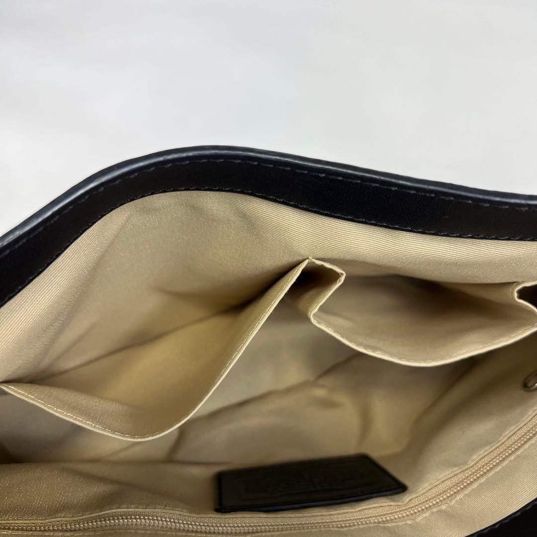 バッグ COACH hobo leather Flap Shoulder Bag y2k