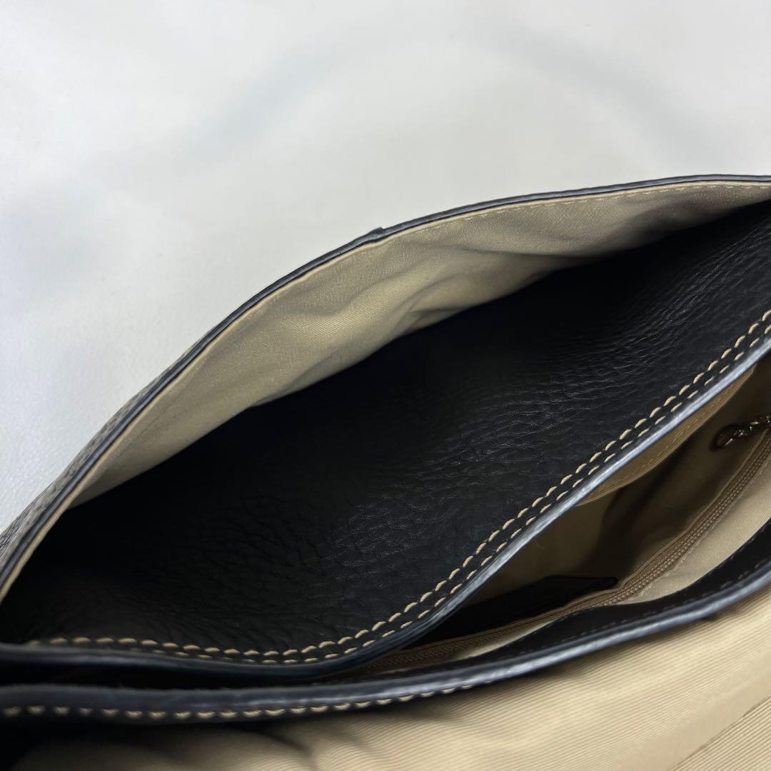 バッグ COACH hobo leather Flap Shoulder Bag y2k