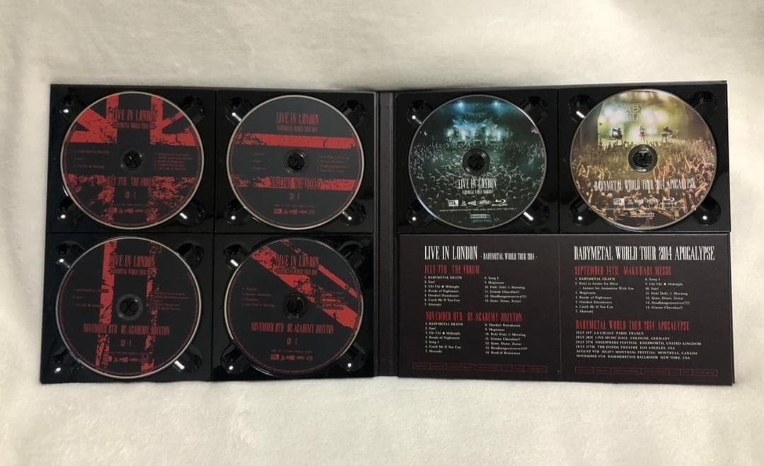 美品 完全限定 BABYL WORLD TOUR APOCALYPSE