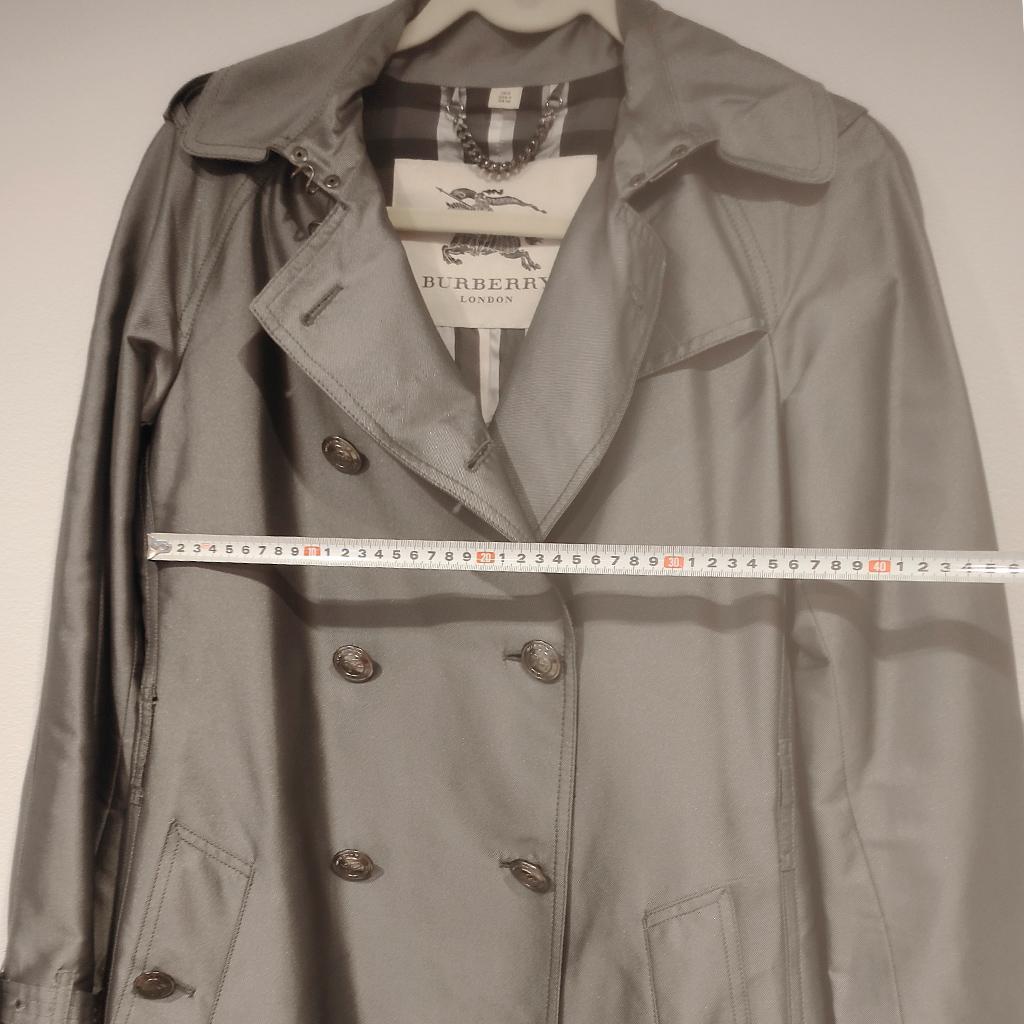 BURBERRY LONDON トレンチコート（シルバー系）UK6