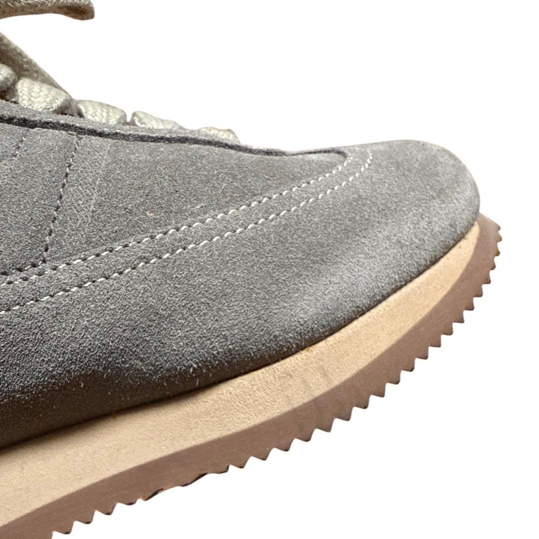 HERMES 1回着用　グレー スエード スニーカー　36