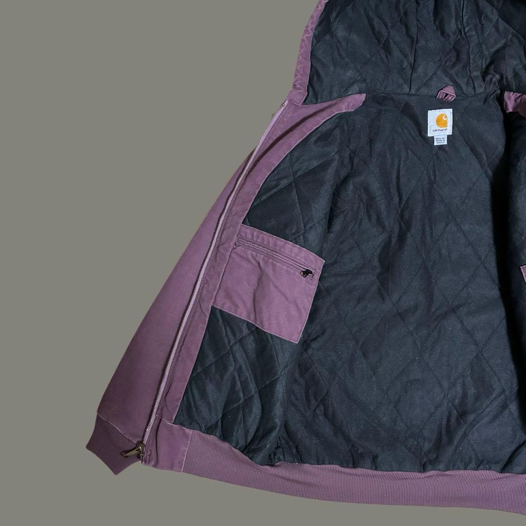 希少カラー Carhartt カーハート アクティブジャケット 紫