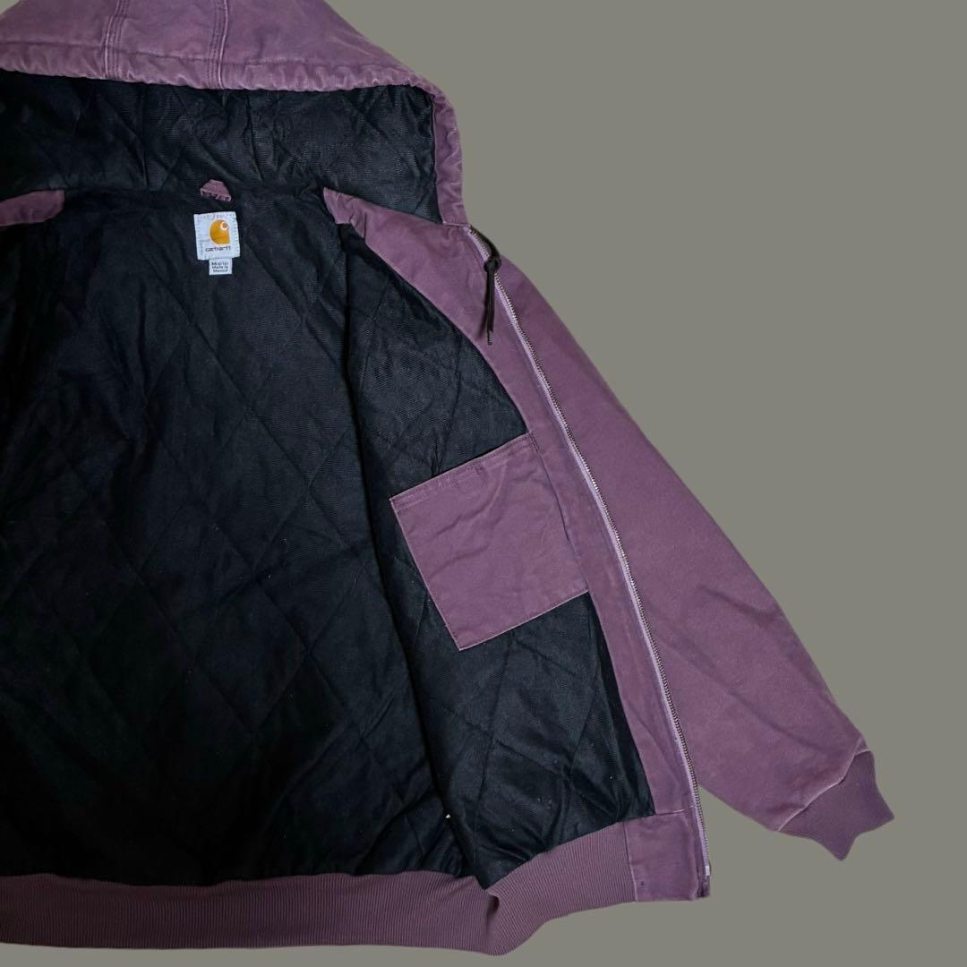 希少カラー Carhartt カーハート アクティブジャケット 紫
