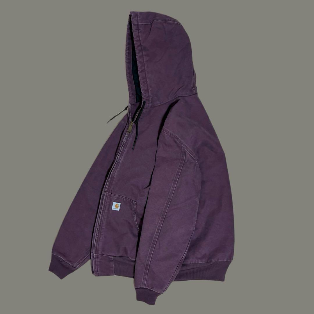 希少カラー Carhartt カーハート アクティブジャケット 紫