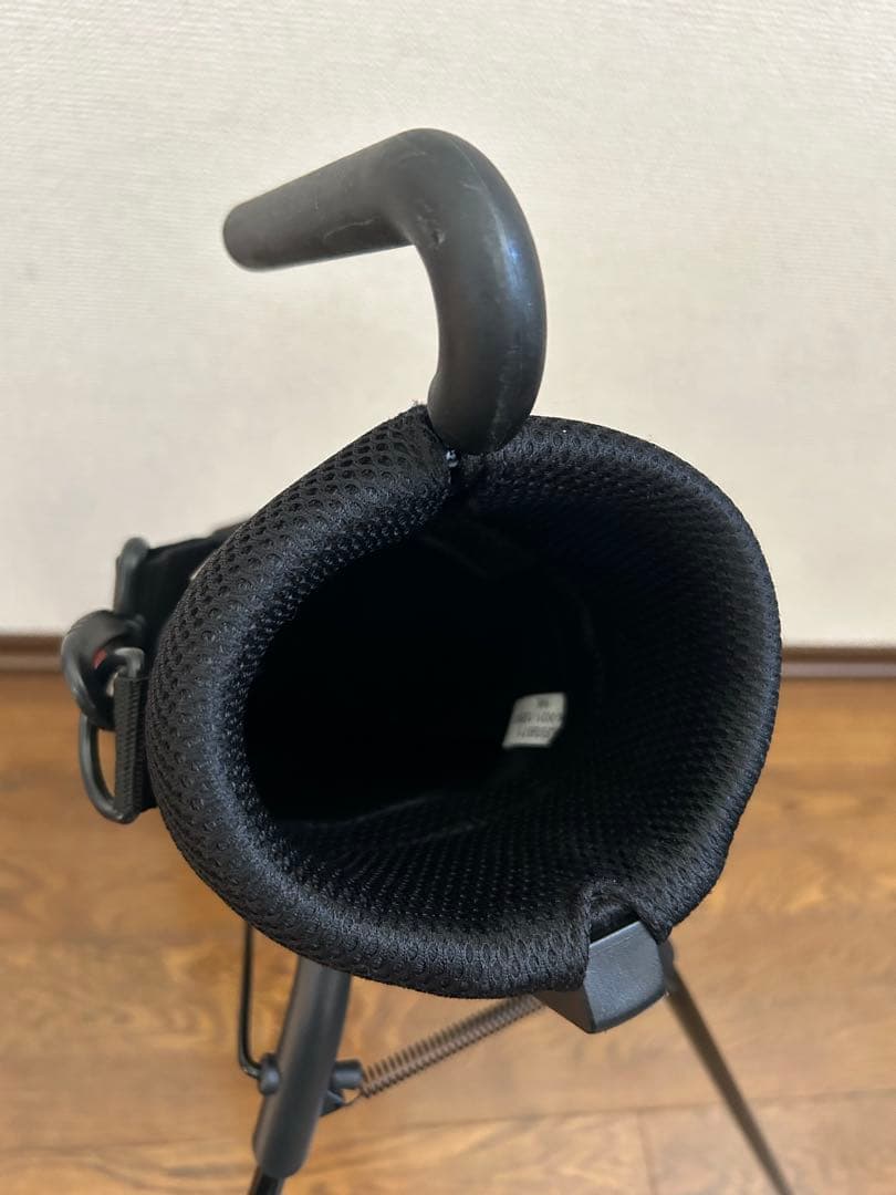 【美品】タイトリスト セルフスタンドバッグ (BK)
