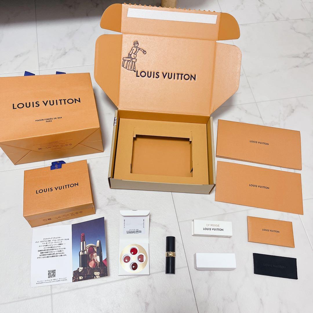 新品未使用　ルイヴィトン　新作LV ルージュ サテン リップスティック　202