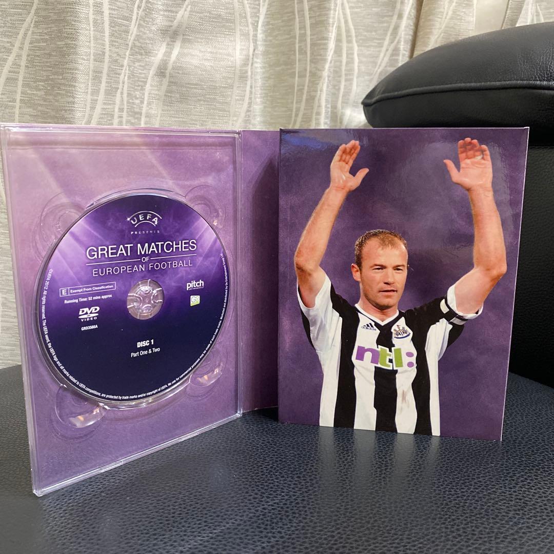 中古品DVD GREAT MATCHES OF EURO サッカー5枚入りセット